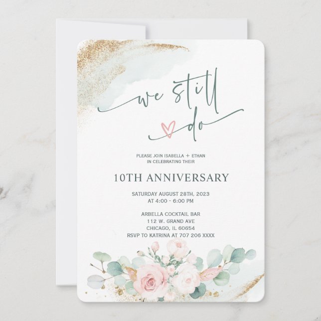 We Still Do Invitation Template (Front)