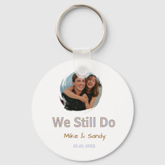 we still do name couple purple pastel brown date m key ring