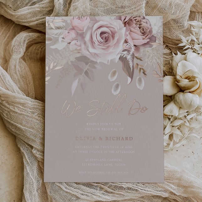 We Still Do Rose Gold Blush & Beige Vow Renewal (Creator Uploaded)