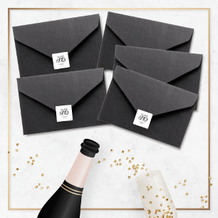 We Still Do Wedding Anniversary Typography Square Sticker