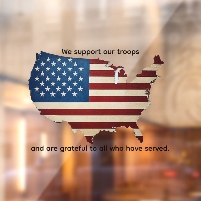 We support our troops and all who have served (Sheet 2)