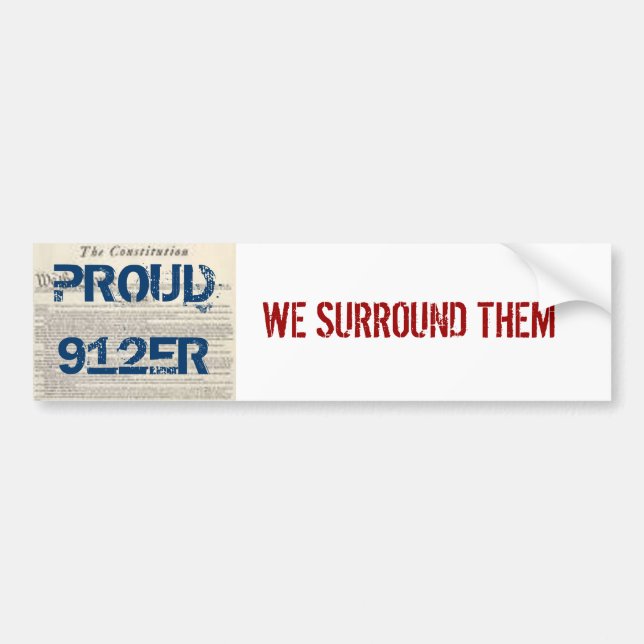 We Surround Them Bumper Sticker (Front)