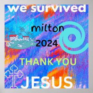 we survived milton 2024 poster