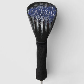 WE THE PEOPLE 13 Stars Industrial American Flag Golf Head Cover