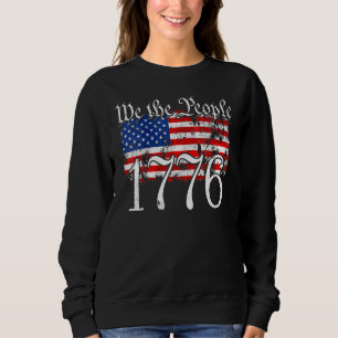 We The People 1776 Us Constitution Freedom America Sweatshirt