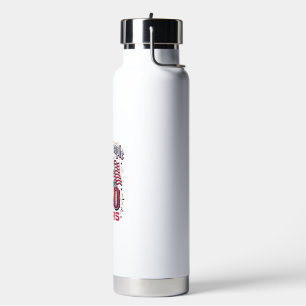 We The People 250 Years Patriotic Eagle Vintage De Water Bottle