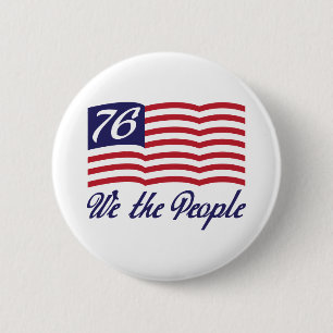 We The People '76 6 Cm Round Badge