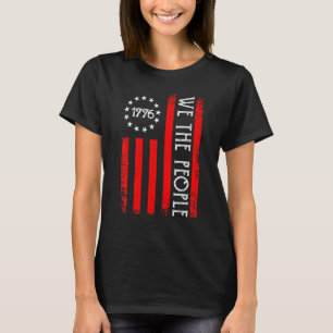 We The People American Flag 4th Of July 1776 Patri T-Shirt