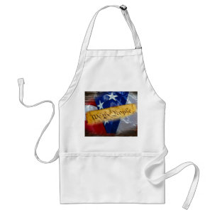 We The People American Flag Standard Apron