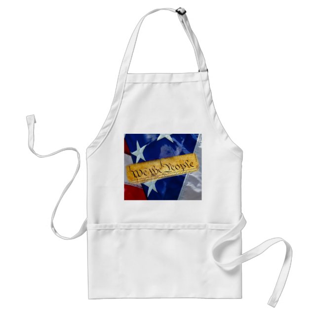 We The People American Flag Standard Apron (Front)