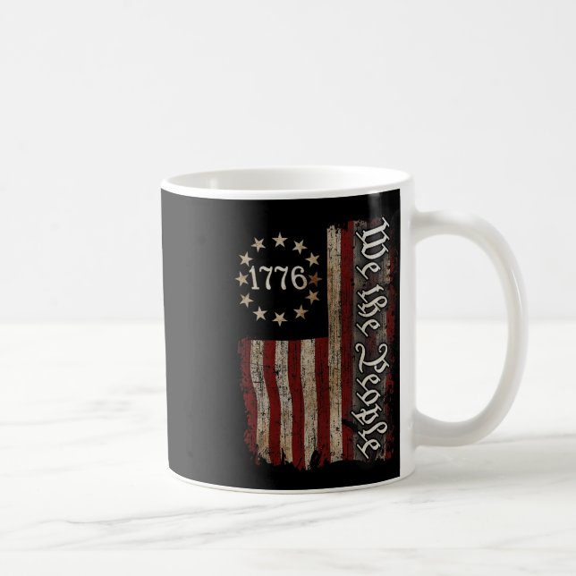 We The People American History 1776 Independence D Coffee Mug (Right)