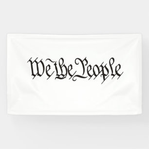We The People Banner