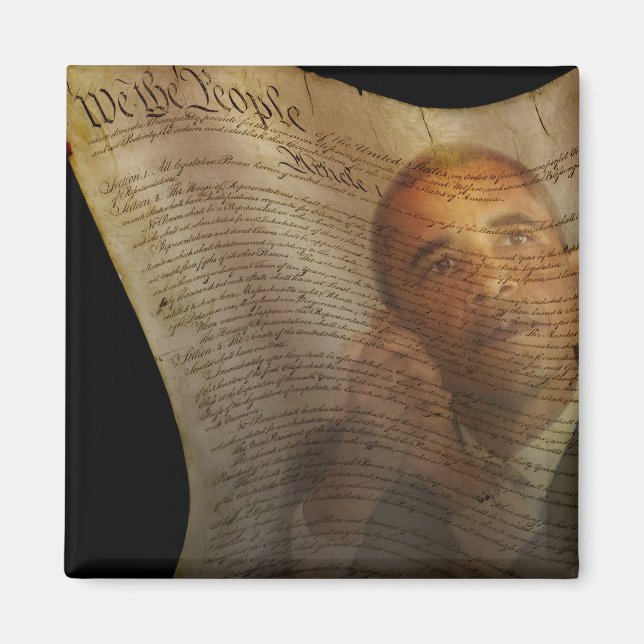 We the People...Barack Obama & the Constitution Magnet (Front)