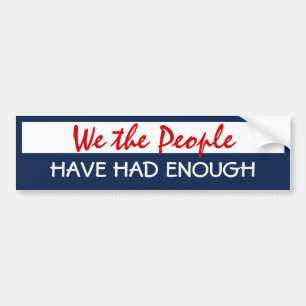 We the People Bumper Sticker