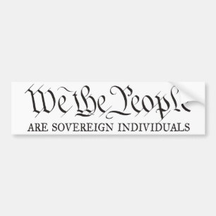 We the People Bumper Sticker