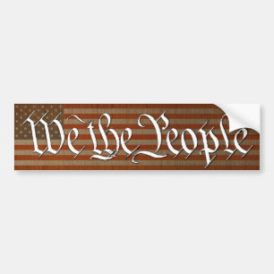 We the People Bumper Sticker