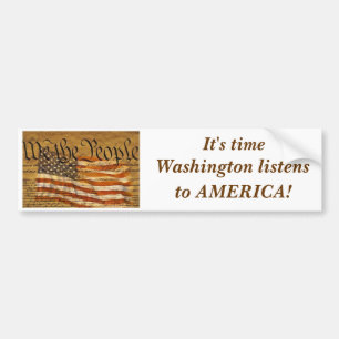 We the People Bumper Sticker II