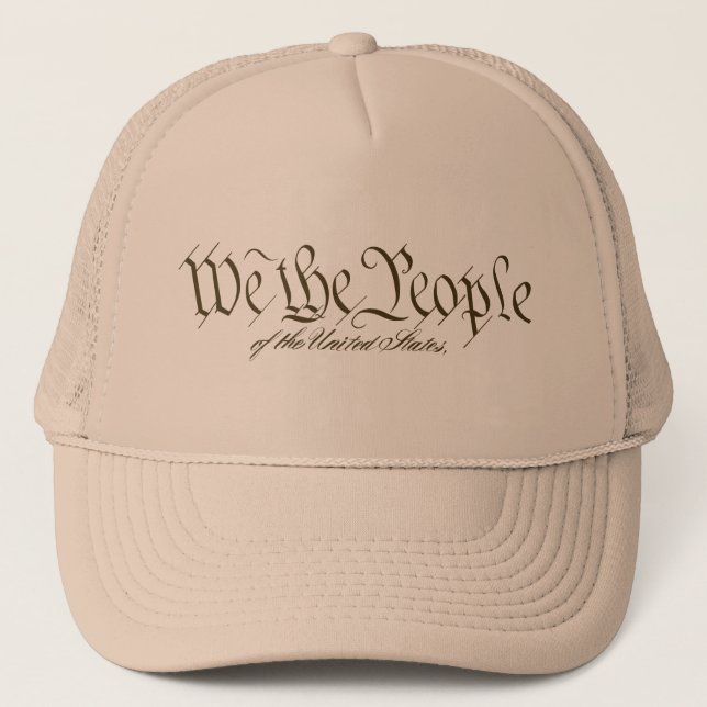 We The People Caps (Front)