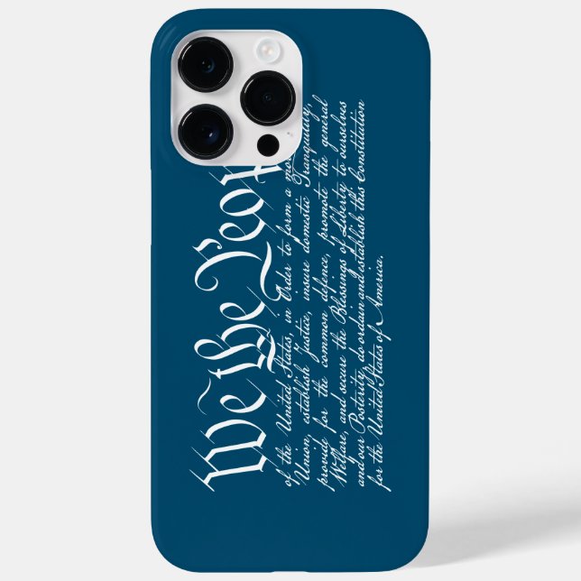 We the People Case-Mate iPhone Case (Back)