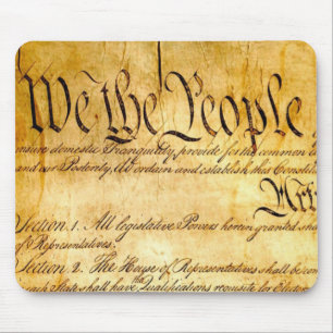 We the People - Constituion Mouse Pad
