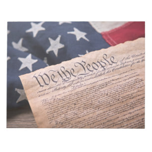 We the People Constitution Notepad