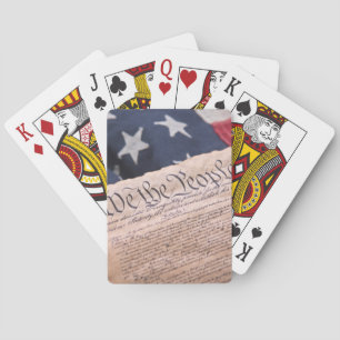 We the People Constitution Playing Cards
