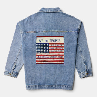 We the People  Denim Jacket