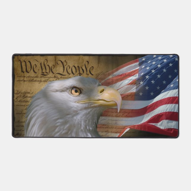 We The People Desk Mat (Front)