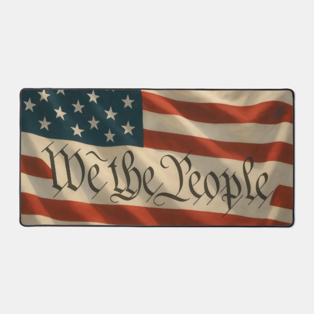 We the People Desk Mat (Front)