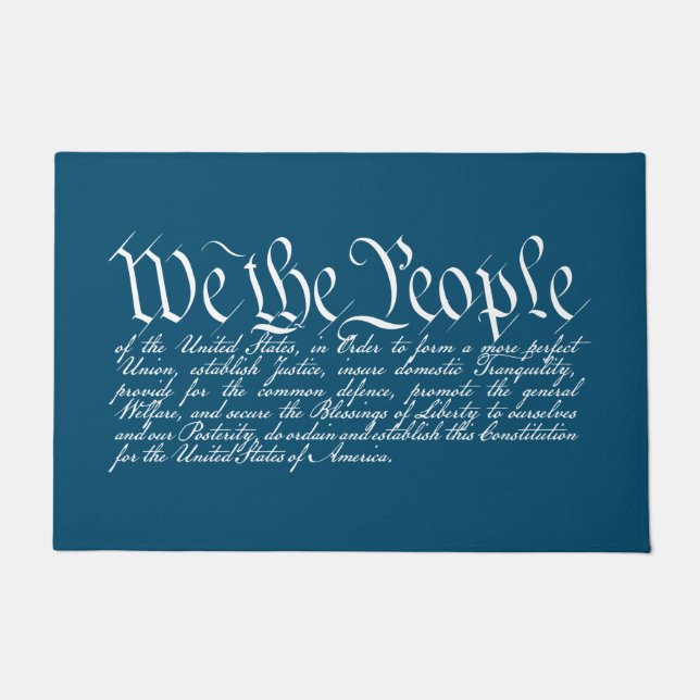 We the People Doormat (Front)