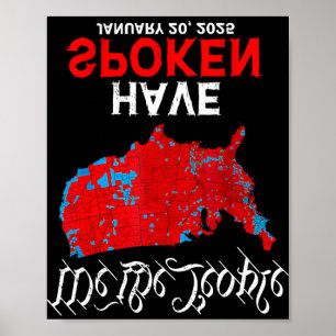 We The People Have Spoken January 20 2025 Trump El Poster
