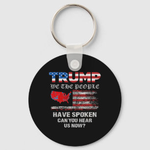 We The People Have Spoken Map Of 2024 Election Res Key Ring