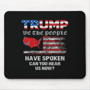 We The People Have Spoken Map Of 2024 Election Res Mouse Pad