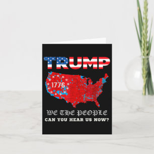 We The People Have Spoken Tee Usa Election 2024 Re Card