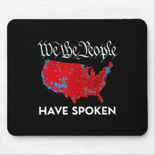 We The People Have Spoken Trump 2024 Election Map Mouse Pad