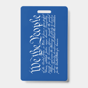 We the People ID Badge