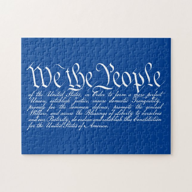 We the People Jigsaw Puzzle (Horizontal)