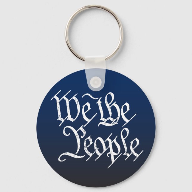 We The People Key Ring (Front)
