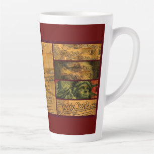 We The People Latte Mug