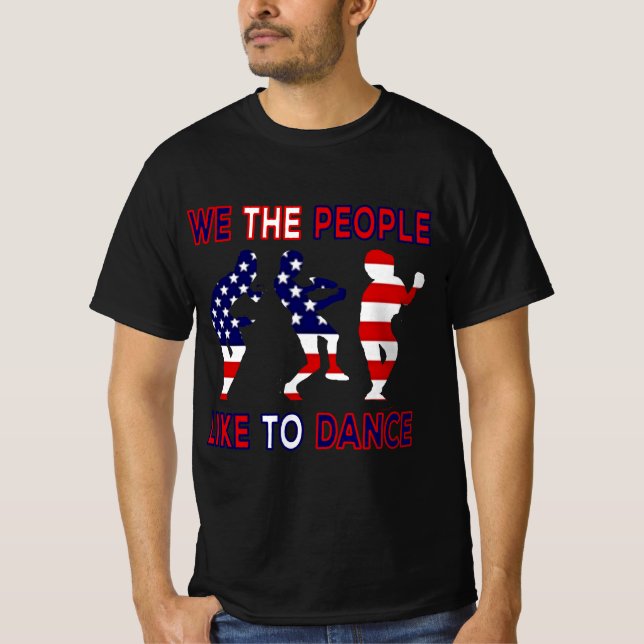WE THE PEOPLE LIKE TO PARTY T-Shirt (Front)