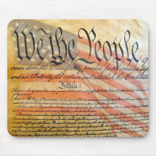 "We The People" Mouse Pad (Front)