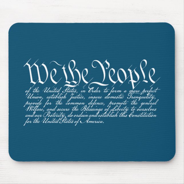 We the People Mouse Pad (Front)