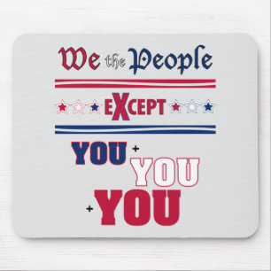 We the People Mouse Pad