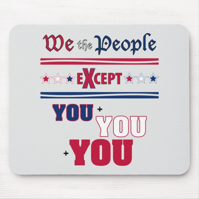 We the People   Mouse Pad (Front)