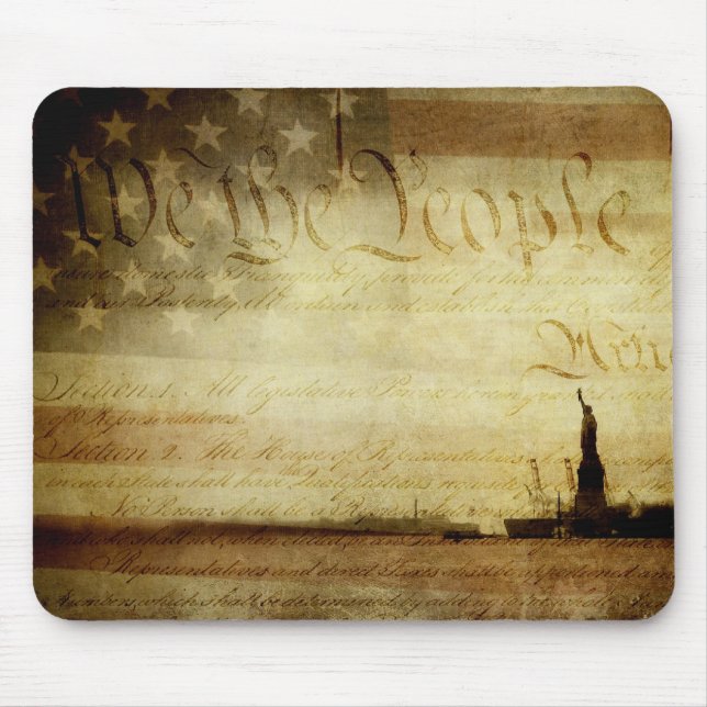 We The People Mousepad (Front)