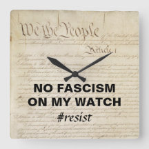 We the People No Fascism on My Watch