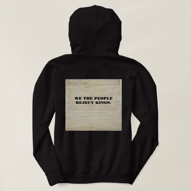 We the People No Kings Sweatshirt (Design Back)