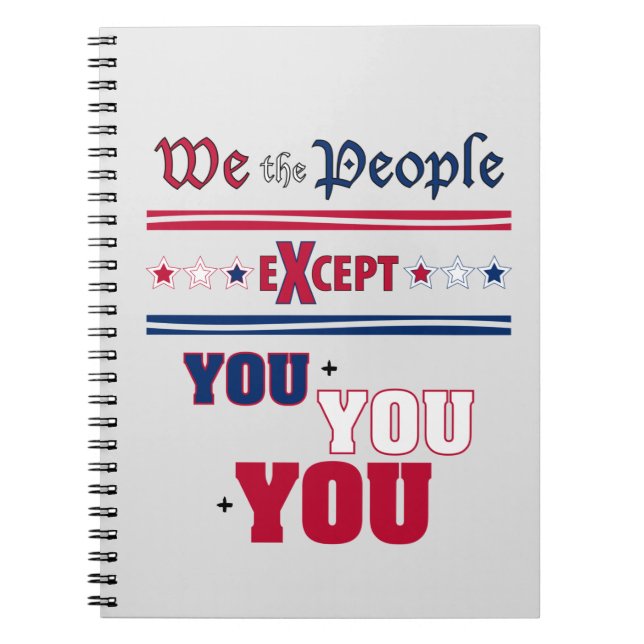 We the People   Notebook (Front)