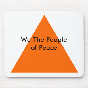 We The People of Peace The MUSEUM Zazzle Gifts Mouse Pad