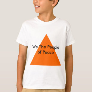 We The People of Peace The MUSEUM Zazzle Gifts T-Shirt